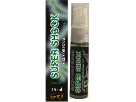Vibrador Lquido Super Shock 5 em 1 - Spray 15ml - Menta - Garji