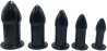 plug anale brinquedos anais Brinquedos sexuais homem e mulher 5 peas - massageador estimulador prstata plug anais feminino silicone D2