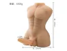 Masturbador Meio Corpo Masculino com P�nis (Ref. 90) - VibraToy