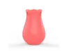 Vibrador de Suc��o Formato Rosa Dina