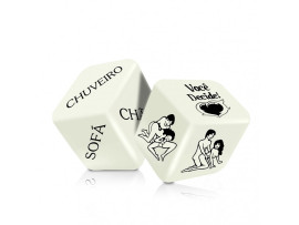 Dados Jogo do Prazer Hot Glow Sexy Fantasy | Sex Shop em Rio Verde GO | Jogo Er�tico Brilha no Escuro