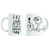 Caneca Er�tica De Porcelana 325Ml
