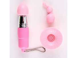 Vibrador com 3 cabe�as Estimuladoras - Importado