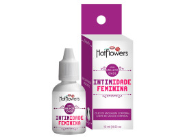 Excitante Intimidade Feminina 15ml - Hot Flowers