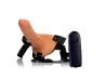 Cinta com pr�tese 15x4 base triangular e vibro - Hot Brasil
