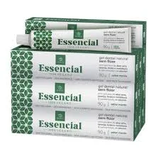KIT 10 CREME DENTAL ESSENCIAL - SEM FL�OR - AKMOS