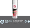 Gel para Massagem Corporal Comestvel Cereja Ice 15ml For Sexy