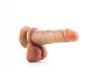 Prtese Real Dick Ultra Realstico Com Escroto e Ventosa 15,3 x 3,8cm - Sexy Fantasy