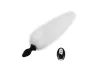 Plug anal de silicone com Rabo de 52 cm 10 modos de Vibra��o e controle Remoto