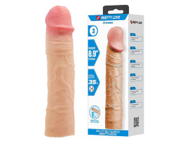 Capa Peniana - Chelsea / Bege - 22,5 X 4,8 cm - Pretty Love