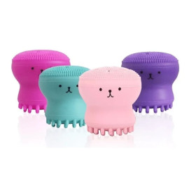 Esponja Polvo - Esponja De Silicone Limpeza E Esfoliante Facial