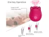Vibrador em Formato de Flor com Suc��o recarreg�vel - VibraToy