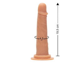 Prtese 19,5 x 4 cm c/ Ventosa - xtase