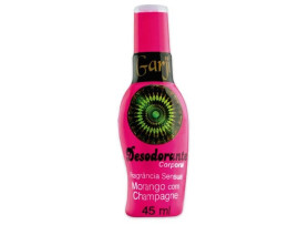 Desodorante ntimo Corporal Morango com Champagne 45 ml - Garji