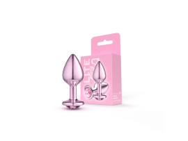 Plug Rosa M com Pedra Rosa Lite 8 x 3,37cm - Sexy Fantasy