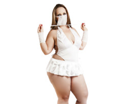 Fantasia Doutora de Luxo Plus Size - F�cil Prazer