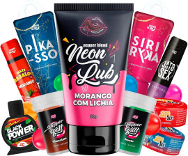 Produtos Sex Shop Excitantes Bolinhas Explosivas Gel Deslizante Neon Comestveis