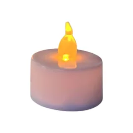 Vela Decorativa De Led 4Cm (Luz Amarela)