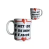 Caneca Rom�ntica De Porcelana 325Ml