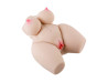 Masturbador Meio Corpo Chubby com Vagina e nus Penetrveis (Ref. 95) - VibraToy