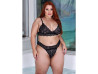 Conjunto Fita com Joia Plus - Tallyta Lingerie