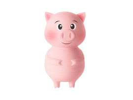 Vibrador de Pulsao Porquinho Recarregvel Piggy