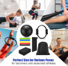 Silipull 10 peas de acessrios de equipamento de ioga de pilates, conjunto de anis de pilates, presente para mulheres, exerccios domsticos, inclui anel de ioga com bola de pilates, faixas de