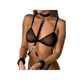 Coleira Com Algema Frontal - GB Love