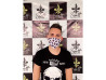 Mscara de proteo 100% algodo estampada - Santt