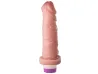 Pr�tese 15,5 x 4 cm com vibrador interno - Soulsex