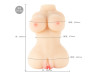 Boneca Meio Corpo Cyber Skin (Ref. 86) - VibraToy