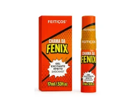 Gel Excitante Chama da F�nix Efeito Shock Hot 17ml - Feiti�os Arom�ticos