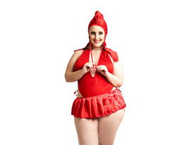Fantasia Chapeuzinho Vermelho Plus Size - F�cil Prazer