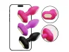 Plug Anal com Vibro e Rota��o - � Longa dist�ncia - APP - S