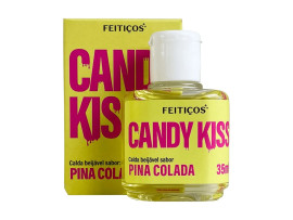 Gel Beij�vel Candy Kiss Pina Colada 35ml - Feiti�os Arom�ticos