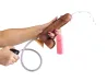 Pr�tese Real Dick Ultra Real�stico Ejaculat�rio Com Escroto, Vibro e Ventosa 18 x 4,4cm - Sexy Fantasy