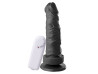 Prtese 15,5 x 4 cm com ventosa e vibrador externo - Soulsex