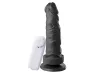 Pr�tese 15,5 x 4 cm com ventosa e vibrador externo - Soulsex