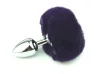 Plug de metal com pompom - Tamanho pequeno