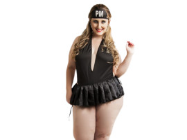 Fantasia PM Plus Size - F�cil Prazer