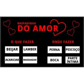 Raspadinha Do Amor - 10 Unidades