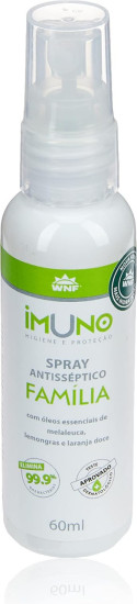 Imuno Spray Antisseptico Familia 60ml, IMUNO