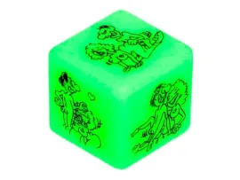 DADO COM CHAVEIRO FUNNY DICE - DIVERS�O AO CUBO 
