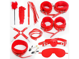 Kit Sado Er�tico com 11 Produtos - Bandage