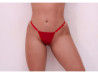 Calcinha Gislane Strass Vermelho - Tallyta Lingerie