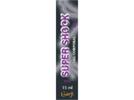 Vibrador Lquido Super Shock 5 em 1 - Spray 15ml - Uva - Garji