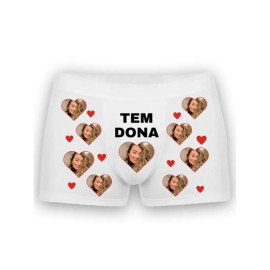 Cueca Boxer Personalizada Tem Dona