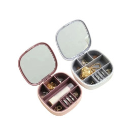 Porta J�ias Com Espelho 10X10X3Cmace