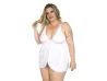 Camisola Dantele aberta Plus Size (GG) - Pimenta Sexy