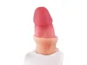 Dildo Super Real�stico Dupla Camada - Ventosa Remov�vel - 22,2 X 4,3 cm